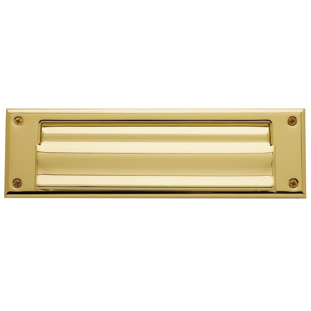 Baldwin brass mail slot