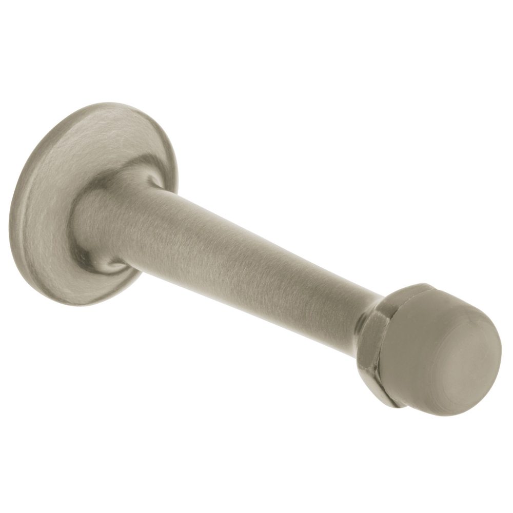 Baldwin sculpted nickel door pull