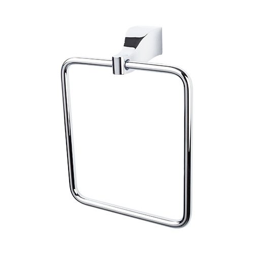 Top Knobs Aqua polished chrome towel ring